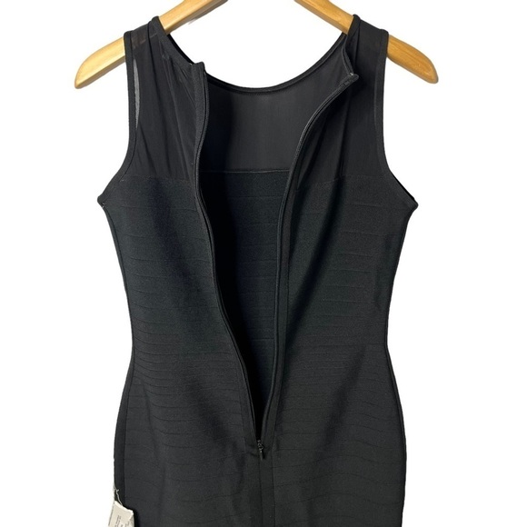 Dress The Population Aitana Sheath Dress Black Size Large Bodycon Bandage - Picture 6 of 10